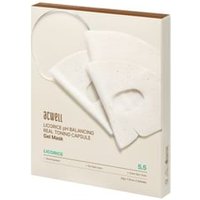 acwell - Licorice pH Balancing Real Toning Capsule Gel Mask Set 34g x 4 sheets