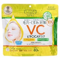 Kose - Clear Turn Vita CICA Sheet Mask 40 pcs