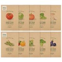 Save 70% on SKINFOOD Sous Vide Mask Set 10 Lotus Root Types at YesStyle
