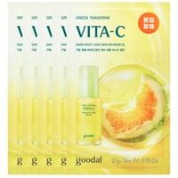 Goodal - Green Tangerine Vita C Dark Spot Care Serum Mask Alpha Set 2025 Version - 27g x 5 sheets