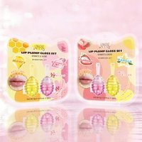 UNICAT - Lip Plump Gloss Set Honey + Rosehip Oil - 4g x 2