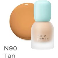 Cute Press - Hybrid Brightening Foundation SPF 50 PA++++ N90 Tan