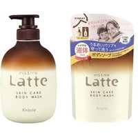 Kracie - Latte Skin Care Body Wash 360ml Refill