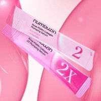 numbuzin - No.2 Rose PDRN Collagen Plumping Serum Duo Stick Set 1.2ml x 10 pcs