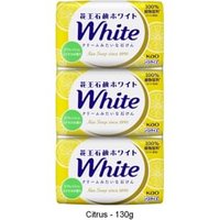 Kao - White Body Soap Citrus - 130g × 3