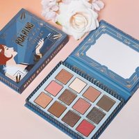 Rude Cosmetics - The Roaring 20's 12 Color Eyeshadow Palette - Chanteuse Chanteuse - 14g