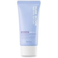 A'PIEU - Protector Solar Pure Block Natural Water-Proof Sun Cream SPF 50+ PA+++ 50ml