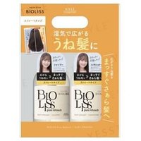 Kose - Bioliss Pure Retouch Silky Straight Shampoo & Conditioner Set 480ml + 480ml