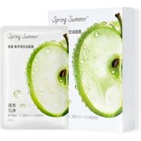SPRING SUMMER - Green Apple Oil Control Facial Mask 26ml x 5pcs