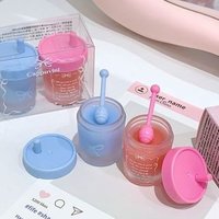 Cappuvini - Juicy Straw Cup Lip Mask - 2 Colors Set (4.8g x 2) product view