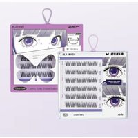 BLJ - Comic Eyes Glue-free False Eyelashes - HD05 #HD05 Sweet Grey Mermaid - 36 Clusters
