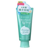 Shiseido - Senka Perfect Whip Acne Care Japanese Chamomile Beauty Face Foam 100g
