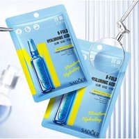 SADOER - 8 Fold Hyaluronic Acid Ampoule Facial Mask - 6 Types 10X Niacinamide - 25ml