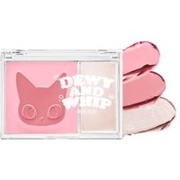 BLACK ROUGE - Dewy Whip Cheek And Beam - 3 Colors DW01 Strawberry