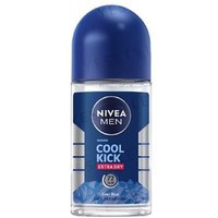 NIVEA - Men Cool Kick Extra Dry Cool Blue Deodorant Roll On 50ml