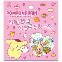 YesStyle Save 50% on Sanrio Pompompurin 30th Marble Stickers Set A 99x9cm