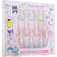 RACE - Sanrio Characters Peelable Nail Polish Set 10 pcs