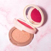 J.Cat - 2 in 1 Piece Of Cake Blush + Highlighter - 4 Colors #PGH104 Having Fairy Good Day