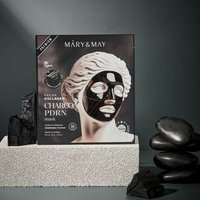 YesStyle Get 71% Off MaryMay Vegan Collagen Charcoal PDRN Mask 30g Sheet