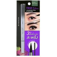 Baby Bright - Trio Slim Lashbrow Cara & Eyeliner 01 Maxi Black