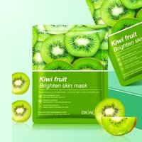 BIOAQUA - Brightening / Moisturizing / Soothing Plant-based Facial Sheet Mask - 8 Types #Kiwi Fruit - 1 pcs