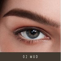 TimePhoria - Genesis Superstay Eyebrow Pencil - 4 Colors #02 Mud - 0.2g