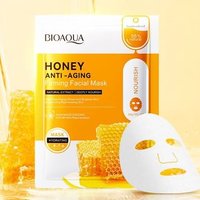 BIOAQUA - Honey Anti-Aging Firming Facial Mask #Mask - 1pcs