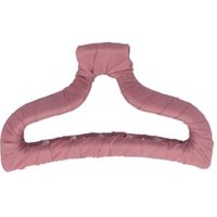 Plain Fabric Hair Claw Rose Pink