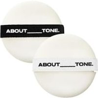 ABOUT_TONE - Powder Pact Puff - 2 Colors Black
