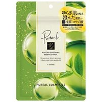 Pureal - Matcha Soothing Essence Mask 7 sheets