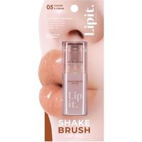 Lipit - Shake Brush Lip Oil 05 Cookie & Cream