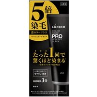Mandom - Lucido Color Rinse PRO Perfect Black 120g