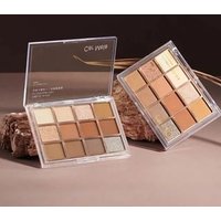 CAR MELA - Twelve Glaze Glitter Eyeshadow Palette 03# Desert - 12g