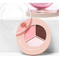 FOREVER KEY - 3 Colors Eyeshadow Palette - E03 Ribbon #E03 Ribbon - 2.4g