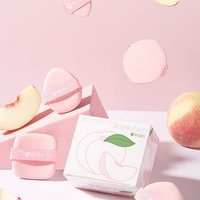ROZO - Peach Powder Puff Set (5 pcs) Set of 5 product view