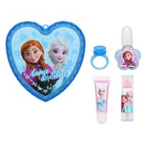 SHOBIDO - Disney Frozen Heart Case Cosmetic Set 5 pcs