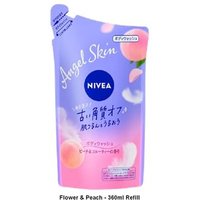 Nivea Japan - Angel Skin Body Wash Flower & Peach - 360ml Refill