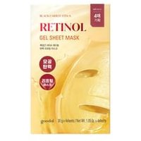 Goodal - Black Carrot Vita-A Retinol Gel Sheet Mask Set 2026 Version - 30g x 4 sheets