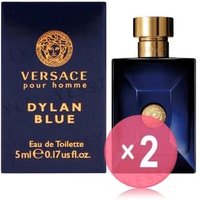 Versace - Pour Homme Dylan Blue Eau De Toilette 2pcs Bundle Set 5ml x 2 pcs