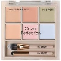 The Saem - Cover Perfection Concealer Palette - 2 Colors #02 Cover & Light