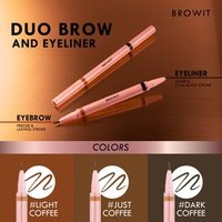 Browit - Duo Brow And Eyeliner 01 Light Coffee