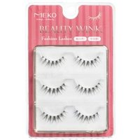 MEKO - Beauty Wink Fashion Lashes I-024 Long Style 3 Pairs
