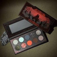SHELLWE MAKEUP - Ghoul Nocturnal Flame 10 Color Chameleon Eye Shadow Palette #Full Size - 9.5g