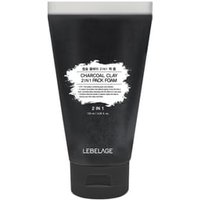 LEBELAGE - Clay 2 In 1 Pack Foam - 4 Types Charcoal
