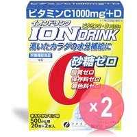 Ion Drink With Vitamin C + D Plus+ 2pcs Bundle Set 3.2g x 22 x 2 pcs