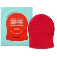laundryou - Soft Body Red Glove Clean Set - Gant exfoliant