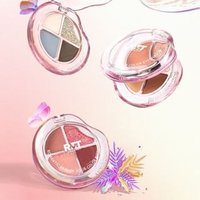 ROMANTIC BEAUTY - 4-Color Eyeshadow - 7 Types #04 Shallow Sea Glacier - 2g