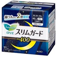 Kao - Laurier Ultra Slim Night Wing Feminine Pads 40cm 11 pcs