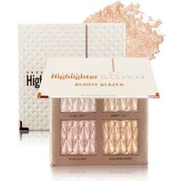BEAUTY GLAZED - 4 Colours Pearl Highlighter Palette 4 Colours Palette (4 x 4.5g)