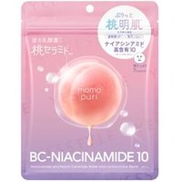 BCL - Momo Puri Niacinamide & Peach Ceramide Water & Lactobacillus Blend Facial Mask 7 pcs
